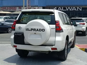 TOYOTA PRADO EXR A/T PETROL 4.0L V6 4WD  2020 MODEL YEAR WHITE COLOR