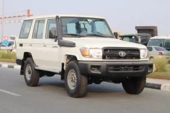 LHD - TOYOTA LAND CRUISER 76 4.2L DIESEL 6 SEATER STD MANUAL