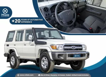 TOYOTA LAND CRUISER LC76 4.2L DIESEL MT MY2023 – WHITE