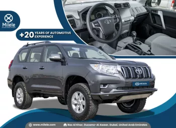 TOYOTA PRADO TXL 2.8L DIESEL AT TIRE BACK MY2023 – GREY