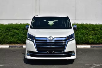 NEW 2023 TOYOTA GRANVIA PREMIUM V6 3.5L PETROL 6 SEAT AUTOMATIC TRANSMISSION WHITE COLOR