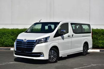 NEW 2023 TOYOTA GRANVIA PREMIUM V6 3.5L PETROL 6 SEAT AUTOMATIC TRANSMISSION WHITE COLOR