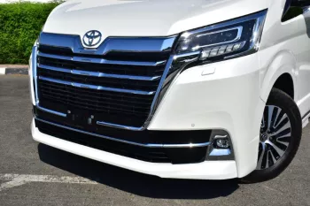 NEW 2023 TOYOTA GRANVIA PREMIUM V6 3.5L PETROL 6 SEAT AUTOMATIC TRANSMISSION WHITE COLOR