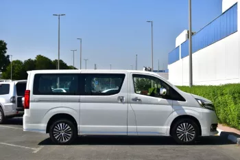 NEW 2023 TOYOTA GRANVIA PREMIUM V6 3.5L PETROL 6 SEAT AUTOMATIC TRANSMISSION WHITE COLOR