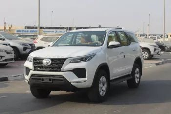 TOYOTA FORTUNER 2.4L DIESEL 4WD 2023 MODEL YEAR WHITE COLOR