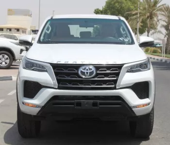 TOYOTA FORTUNER 2.7L PETROL RWD 2023 MODEL YEAR WHITE COLOR