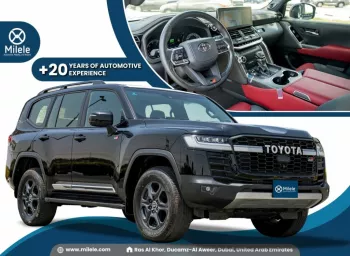 TOYOTA LAND CRUISER LC300 GR SPORT 3.3L DIESEL AT MY2022 – BLACK