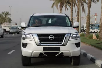 2023 NISSAN PATROL LE 5.6L V8 WHITE COLOR EXTERIOR TAN INTERIOR