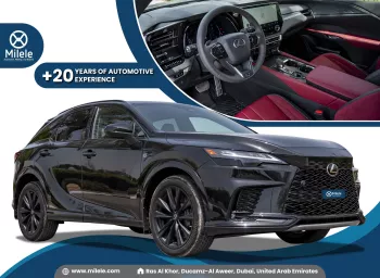 LEXUS RX  500 2.4L PETROL HEV AT MY2023 – BLACK