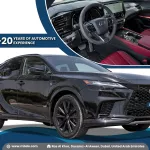 LEXUS RX  500 2.4L PETROL HEV AT MY2023 – BLACK - Thumbnail 1