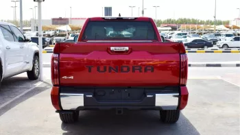 Toyota Tundra 1794 Edition V6 4WD 2022 Model Year Red Color
