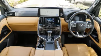 (RHD) LEXUS LX500D F-SPORT 3.3L DIESEL AT MY2023 – BLACK
