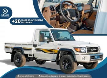 TOYOTA LAND CRUISER LC79SC 4.0L PETROL MT MY2022 – WHITE