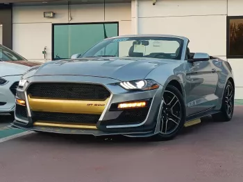 FORD MUSTANG ECO BOOST TURBO CONVERTABLE 2.3L PETROL V4 2020 SILVER