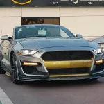 FORD MUSTANG ECO BOOST TURBO CONVERTABLE 2.3L PETROL V4 2020 SILVER - Thumbnail 2
