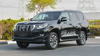 Toyota Prado VX-R V6 4.0L 2023 Black Color