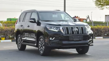 Toyota Prado VX-R V6 4.0L 2023 Black Color