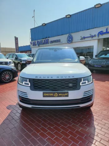Land Rover Range Rover Vogue 3.0L Full OPTION 2018 GCC Specs WHITE COLOR