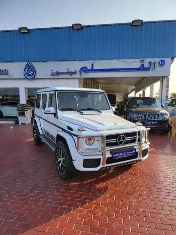 Mercedes Benz G63 G CLASS AMG 2016 EDITION GCC WHITE COLOR