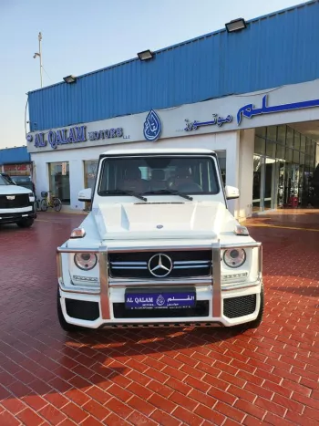 Mercedes Benz G63 G CLASS AMG 2016 EDITION GCC WHITE COLOR