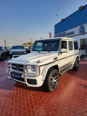 Mercedes Benz G63 G CLASS AMG 2016 EDITION GCC WHITE COLOR