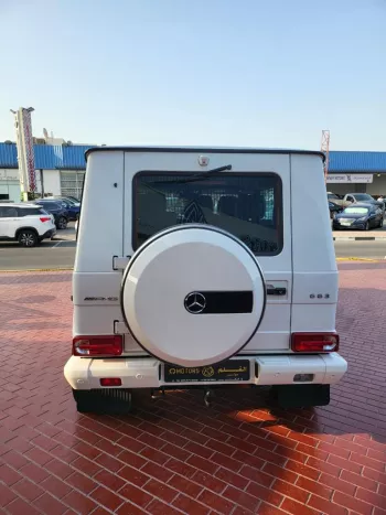 Mercedes Benz G63 G CLASS AMG 2016 EDITION GCC WHITE COLOR