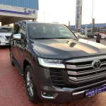 TOYOTA LAND CRUISER VXR V6 TWIN TURBO GCC SPECS FULL OPTION 2022 GRAY COLOR - Thumbnail 2