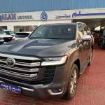 TOYOTA LAND CRUISER VXR V6 TWIN TURBO GCC SPECS FULL OPTION 2022 GRAY COLOR - Thumbnail 1