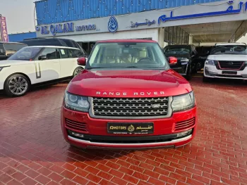 2016 Land Rover Range Rover Vogue 5.0L V8 GCC RED COLOR