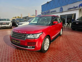 2016 Land Rover Range Rover Vogue 5.0L V8 GCC RED COLOR