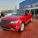2016 Land Rover Range Rover Vogue 5.0L V8 GCC RED COLOR - Thumbnail 3