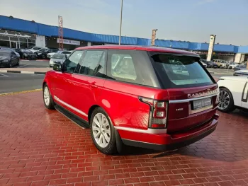 2016 Land Rover Range Rover Vogue 5.0L V8 GCC RED COLOR