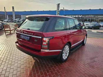 2016 Land Rover Range Rover Vogue 5.0L V8 GCC RED COLOR
