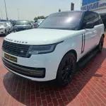LAND ROVER RANGE ROVER VOUGE AUTOBIOGRAPHY 2023 MODEL YEAR WHITE COLOR - Thumbnail 3