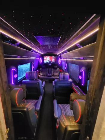 Mercedes Benz Sprinter Luxury VIP 2021 Model Year Black Color