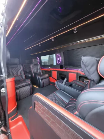 Mercedes Benz Sprinter Luxury VIP 2021 Model Year Black Color