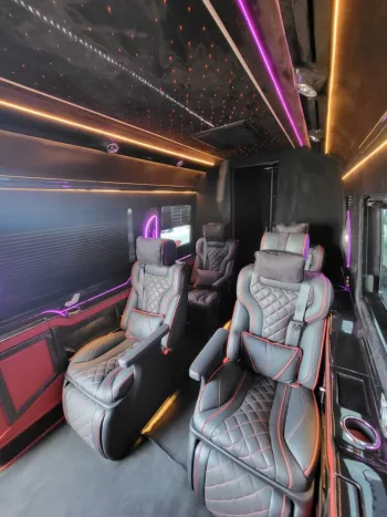 Mercedes Benz Sprinter Luxury VIP 2021 Model Year Black Color