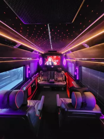 Mercedes Benz Sprinter Luxury VIP 2021 Model Year Black Color