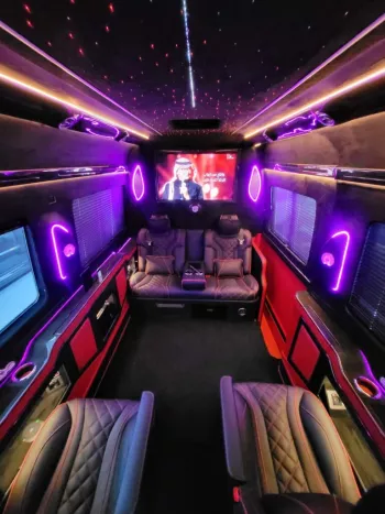 Mercedes Benz Sprinter Luxury VIP 2021 Model Year Black Color