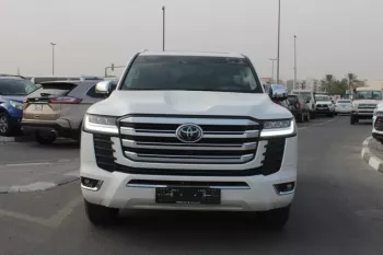 Toyota Land Cruiser VXR 2023 Model Year White Color