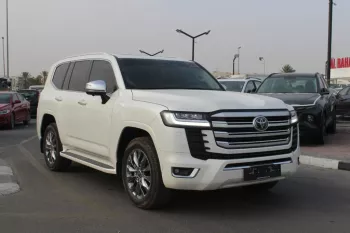 Toyota Land Cruiser VXR 2023 Model Year White Color