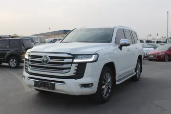 Toyota Land Cruiser VXR 2023 Model Year White Color