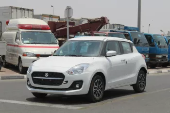 SUZUKI SWIFT 1.2L PETROL WITH DVD 2023 WHITE FWD