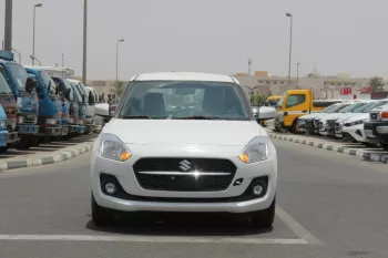 SUZUKI SWIFT 1.2L PETROL WITH DVD 2023 WHITE FWD