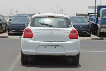 SUZUKI SWIFT 1.2L PETROL WITH DVD 2023 WHITE FWD