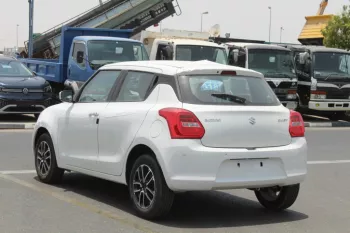 SUZUKI SWIFT 1.2L PETROL WITH DVD 2023 WHITE FWD