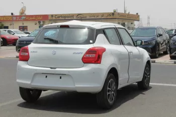 SUZUKI SWIFT 1.2L PETROL WITH DVD 2023 WHITE FWD