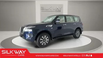 Nissan Patrol LE T2 V8 2022 Model Year Blue Color