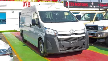 NEW TOYOTA HIACE CARGO 3.5L PETROL 2023 FWD WHITE FOR EXPORT ONLY
