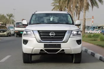 NISSAN PATROL 5.6L V8 PETROL 2023 WHITE EXTERIOR BLACK INTERIOR
